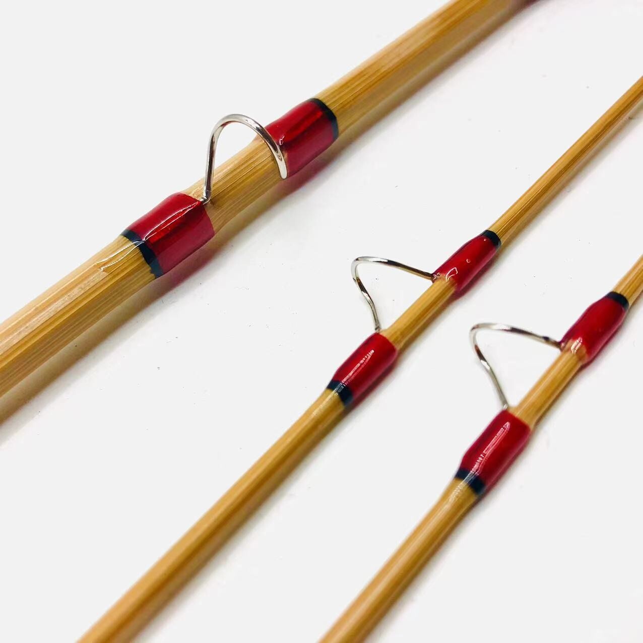 ZHUSRODS Classical Bamboo Fly Rod 6’0″~2 wt/2 Section~2 Tip/Fly Fishing Rods