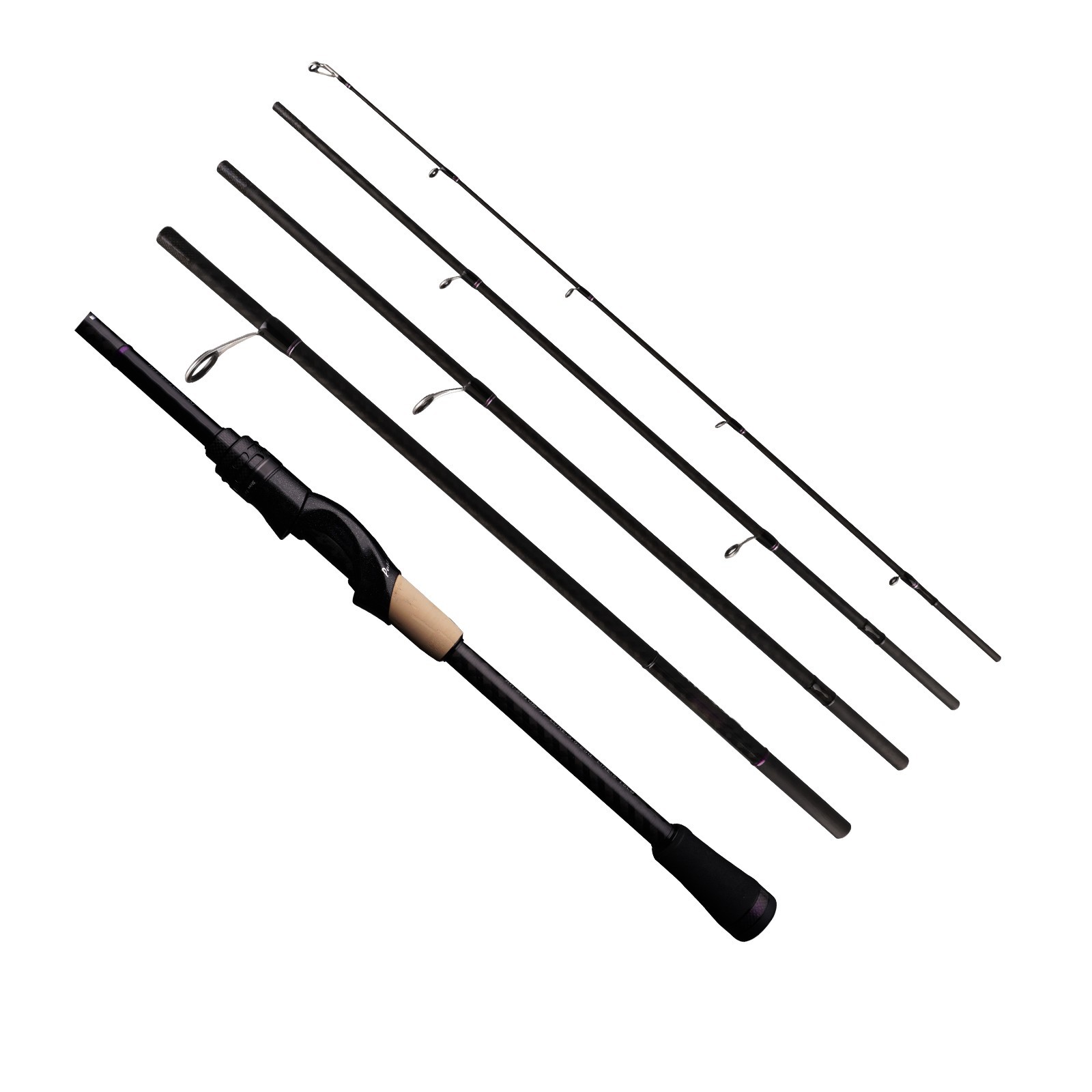 PURELURE SHARPEN Universal Travel Spinning Casting Lightweight Portable Lure Rod