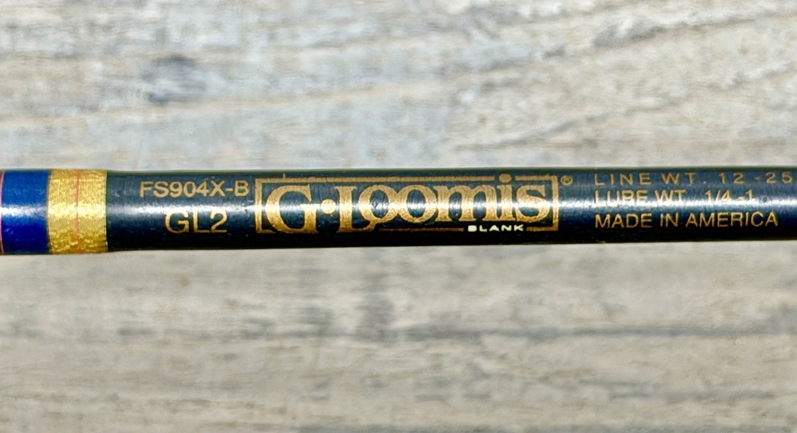Vtg. Custom G.Loomis GL2 FS904X-B Mod-Fast Casting Rod~Hand Built By Jim Green