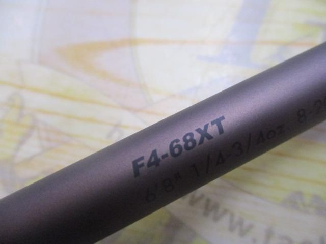 Megabass Orochi X10 F4-68XT JABBERWOCK Bass Rod Used