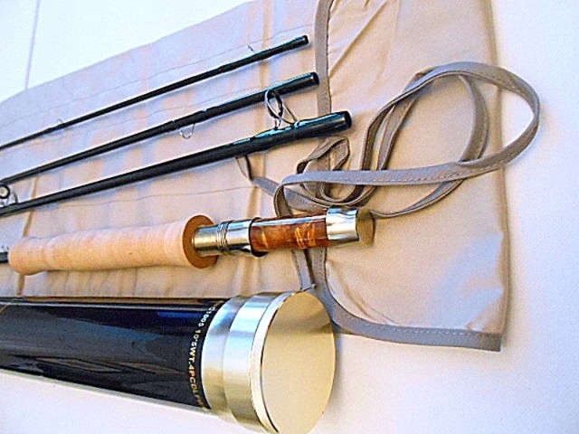 E.L. KEULING ROD CO 10′ 5WT. DOWN-LOCKING 4PC CARBON FIBER FLY ROD 2026 USA