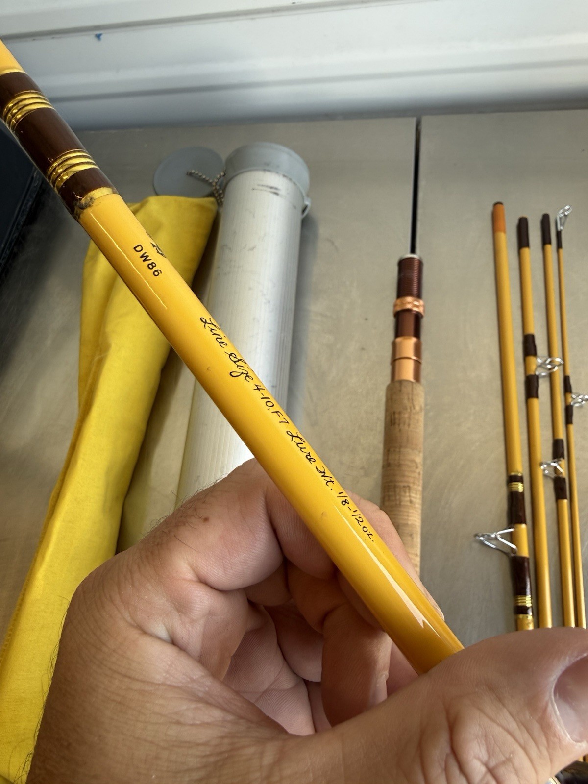 EAGLE CLAW TRAILMASTER TRP601 6’9″ SPIN/FLY 6PC ROD W/ TUBE & SOCK