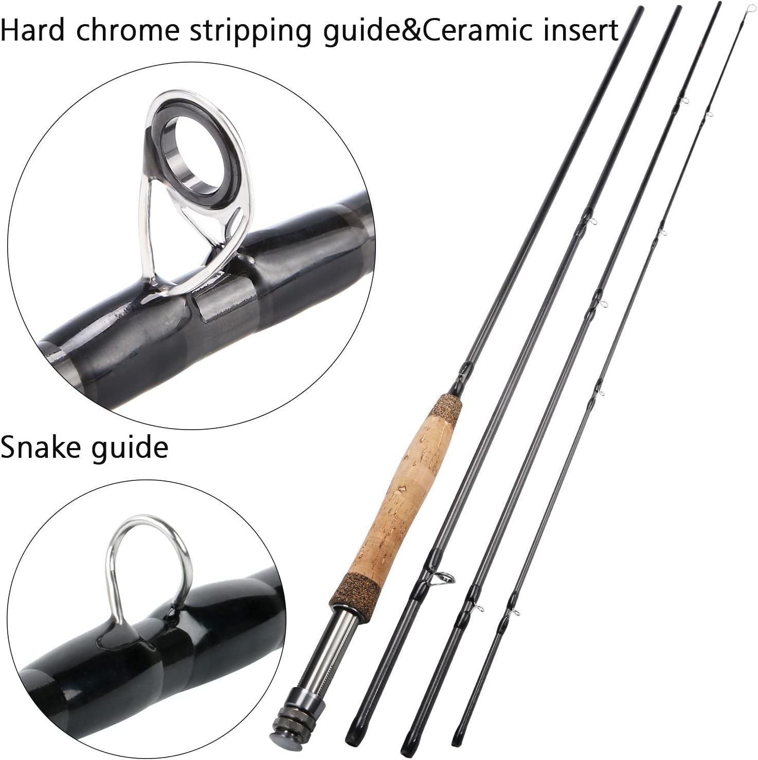 Full Carbon 9’6 ft Titanium II Travel Rod 285