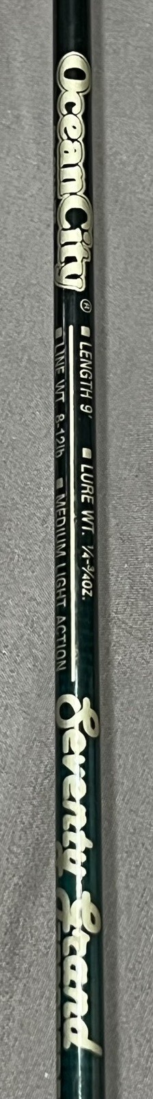 Vintage lot of 4 Ocean City Downrigger Steelhead Fishing Rod 9’ 8-12lb Line Med