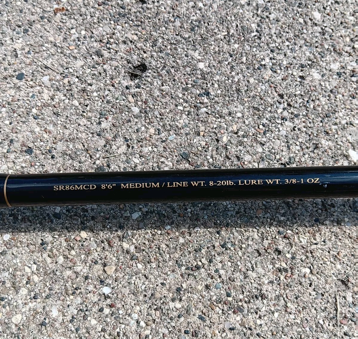 Scheels Outfitters 8’6″ Outfitter Downrigger Graphite Fishing Pole Rod SR86MCD