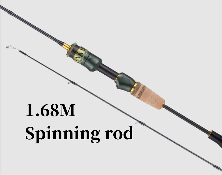 1.44M-1.8M Lure Fishing Rods Ultra Light Rod Carbon Fiber Spinning Casting Pole