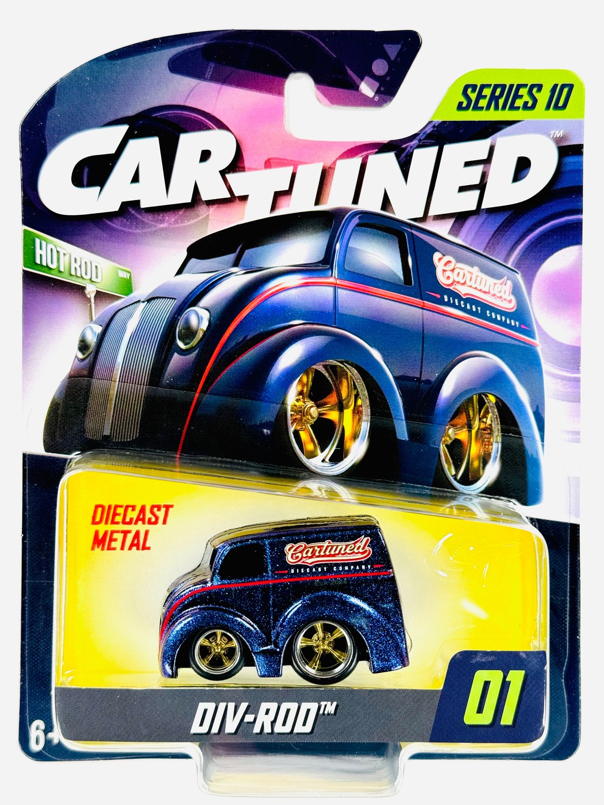 CarTuned 2026 Series 10 Mainline Div-Rod #1 1:64 Scale Diecast Model Car