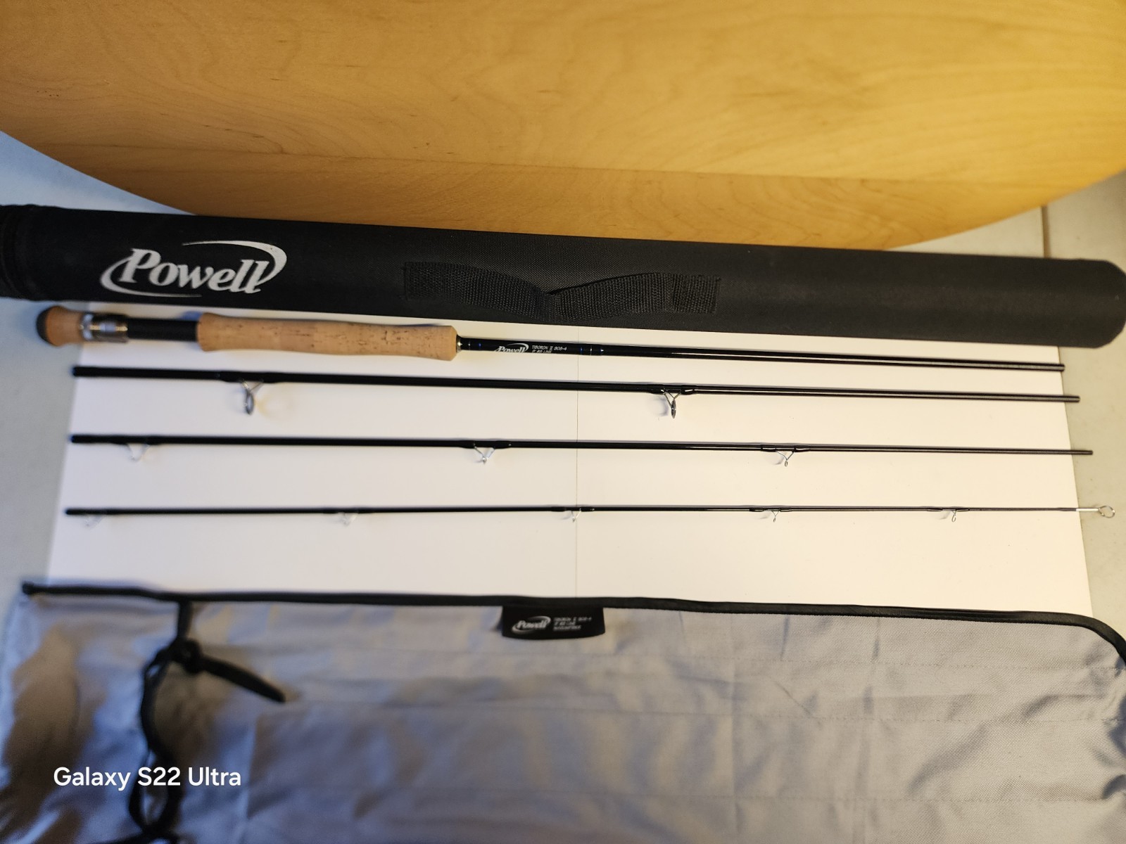 Powell Tiboron Flyrod 909-4 Excellent Condition – Used once!