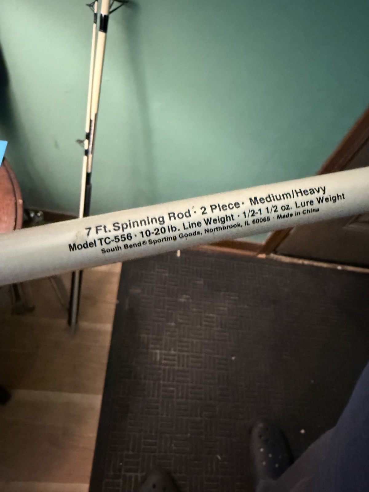 fishing rod spinning pre owned