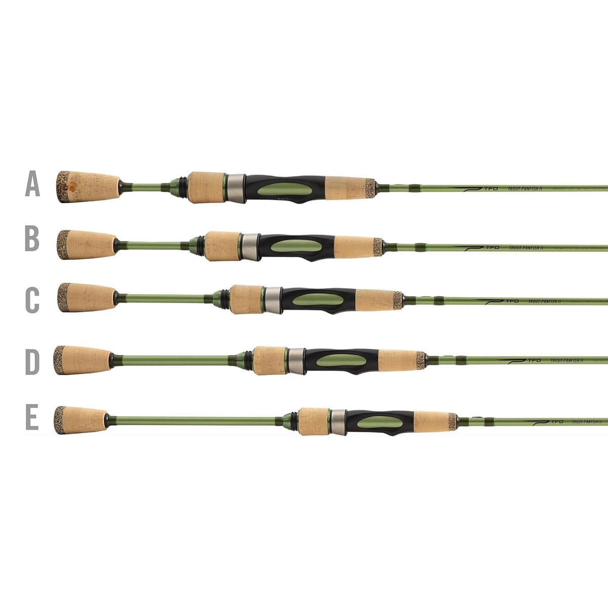 TEMPLE FORK OUTFITTERS Trout Panfish II 7ft UL 1pc Spinning Rod (TPS2 701-1)