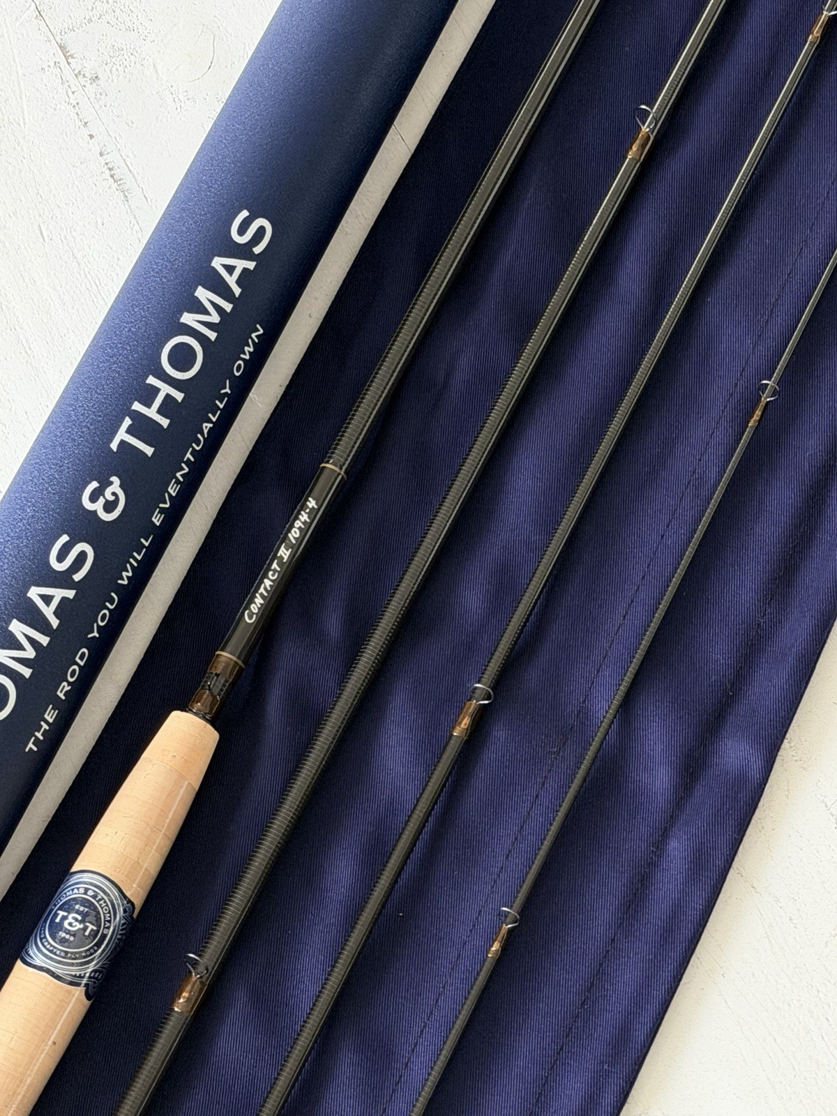 ** BEAUTIFUL**🔥 Thomas & Thomas CONTACT II 4wt 10’9”in~4pc Fly Rod!!🔥~NEW~🔥