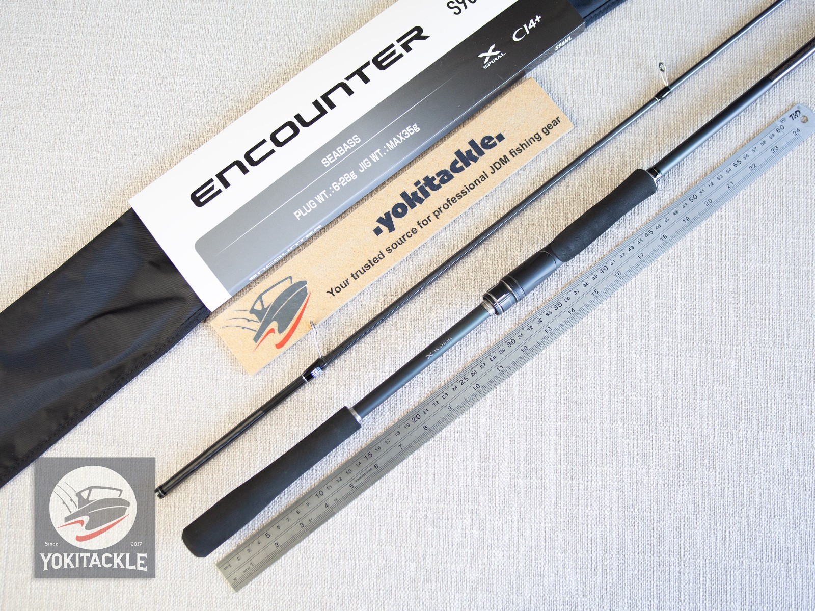 Shimano ENCOUNTER S96ML Spinning Rod Shipping from JAPAN