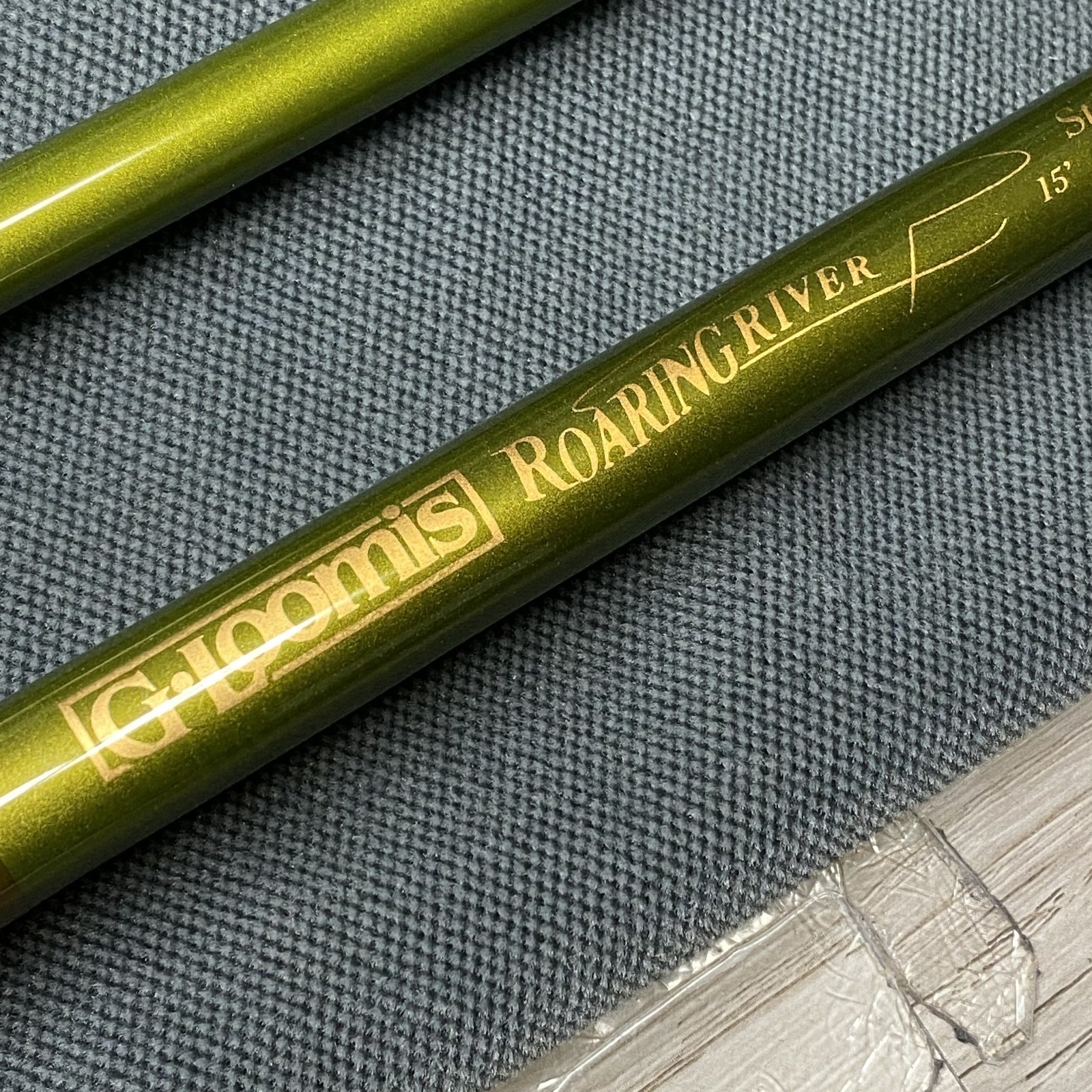 [Beautiful]G. Loomis ROARING RIVER Stinger GLX 15’0″ 10/11wt Fly Rod W/Tube Sock