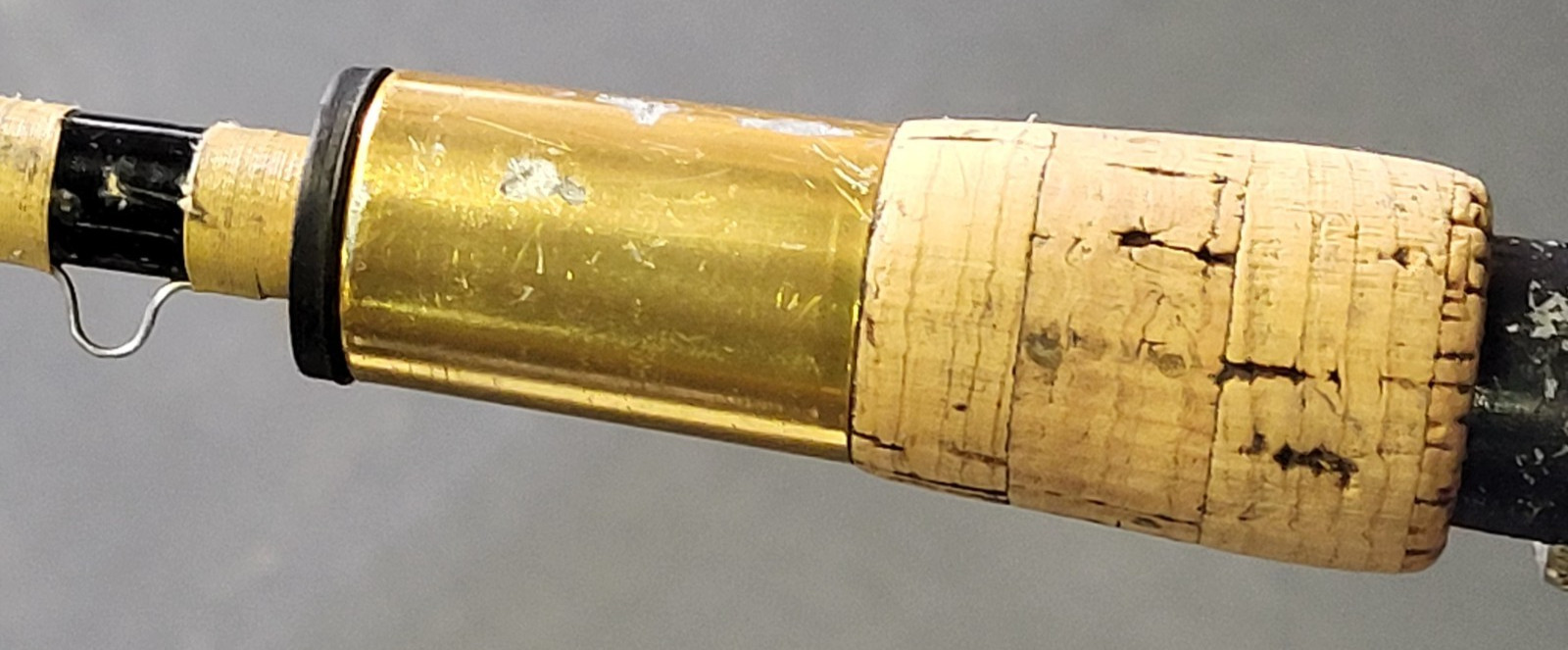 Heddon Musky Bait Casting Rod #1393, 4’6″, 4 Guides, Split Cork Grip, VG+ Cond