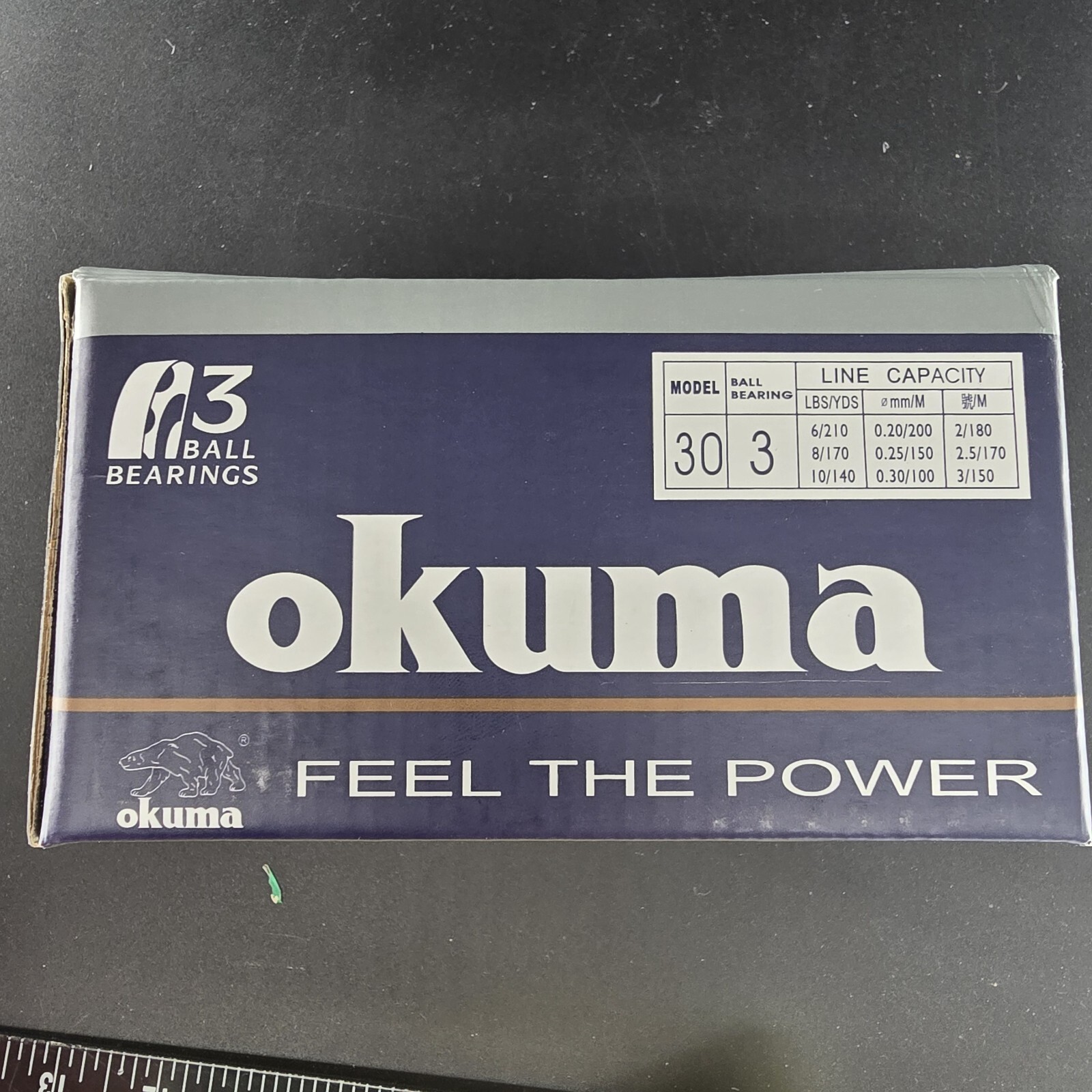 Okuma Athena 303i Spinning Fishing Reel GR 5.0:1, 3BB