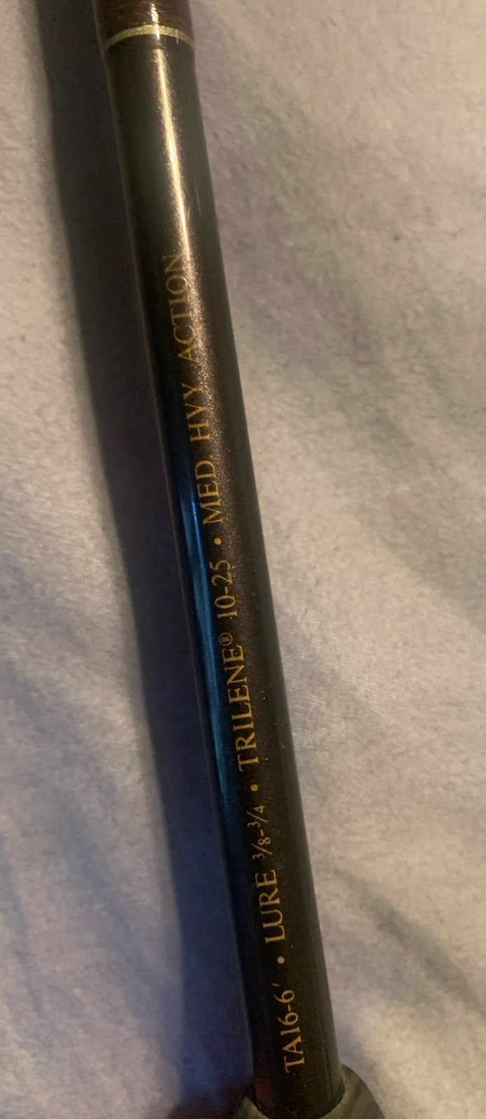 Vintage Berkley TACTICS Bass Edition 6’ MH Casting Rod TA16-6