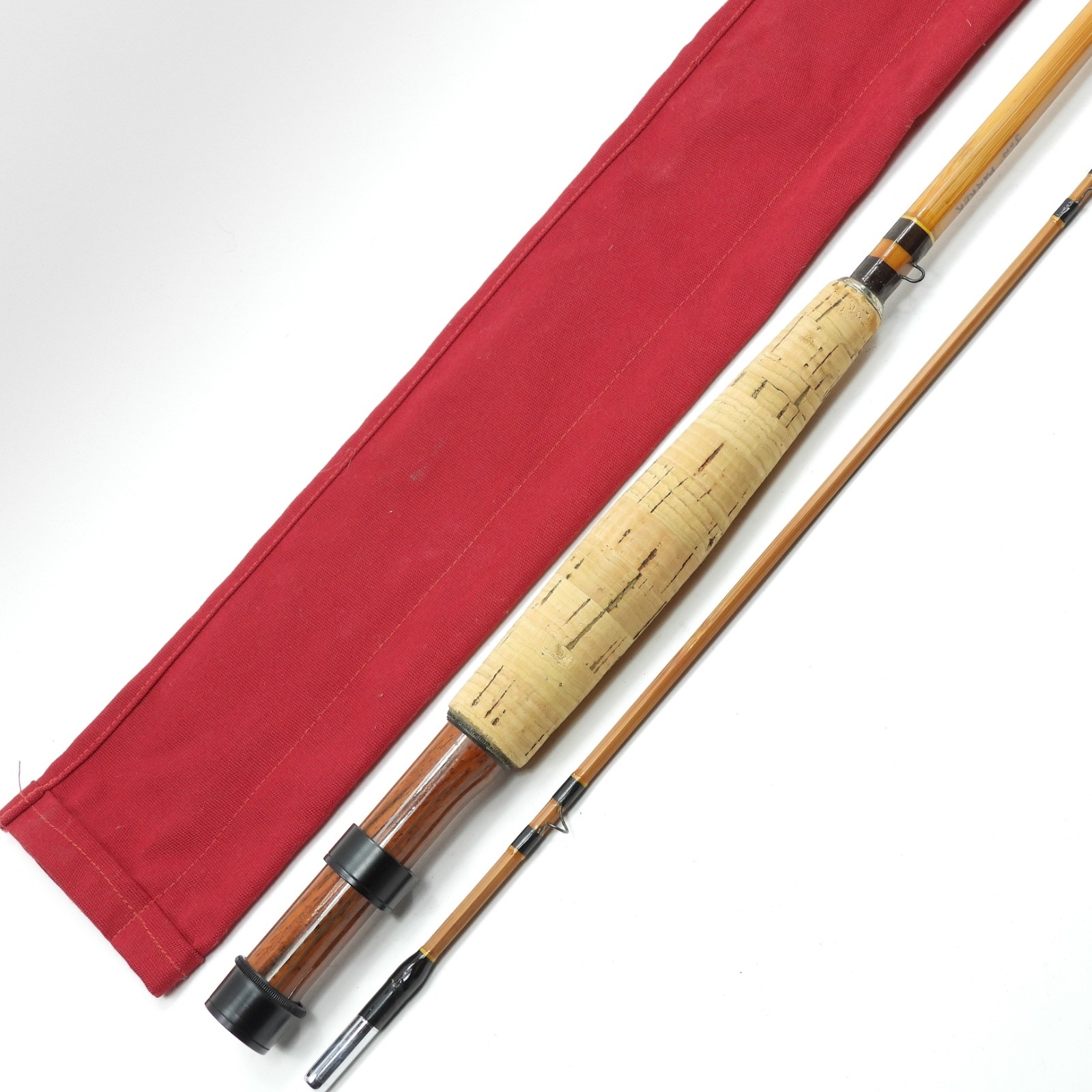 Custom-Built Jon Parker Bamboo Fly Fishing Rod. 7’. 3/4wt. W/ Sock.