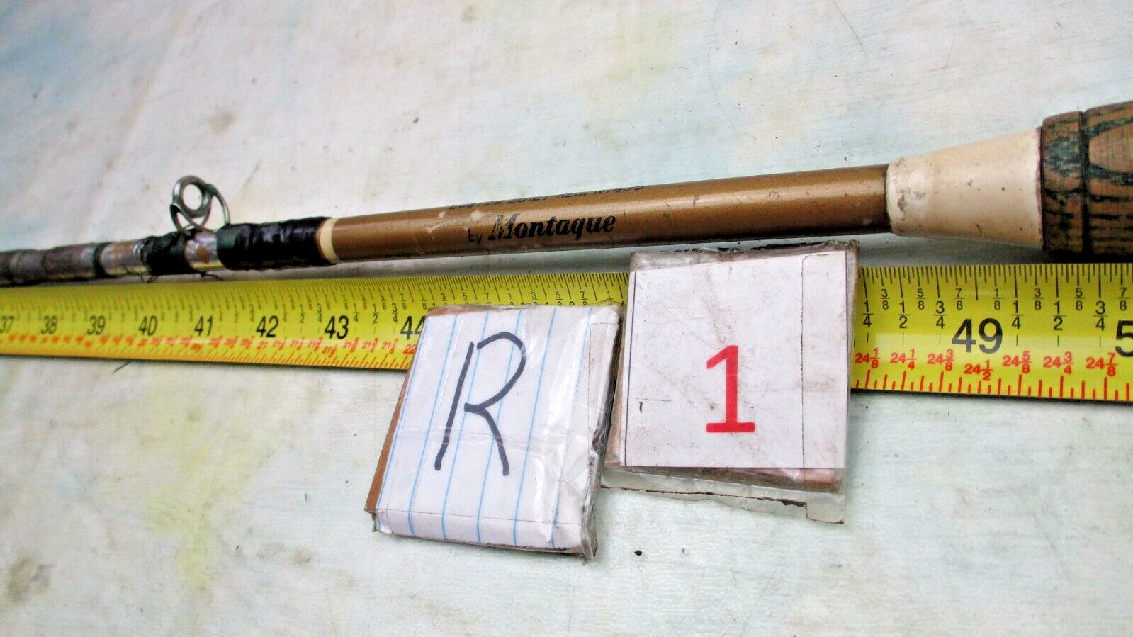 Montague Fishing Rod 6′ 2Pc. Soft tip See Pictures For Details