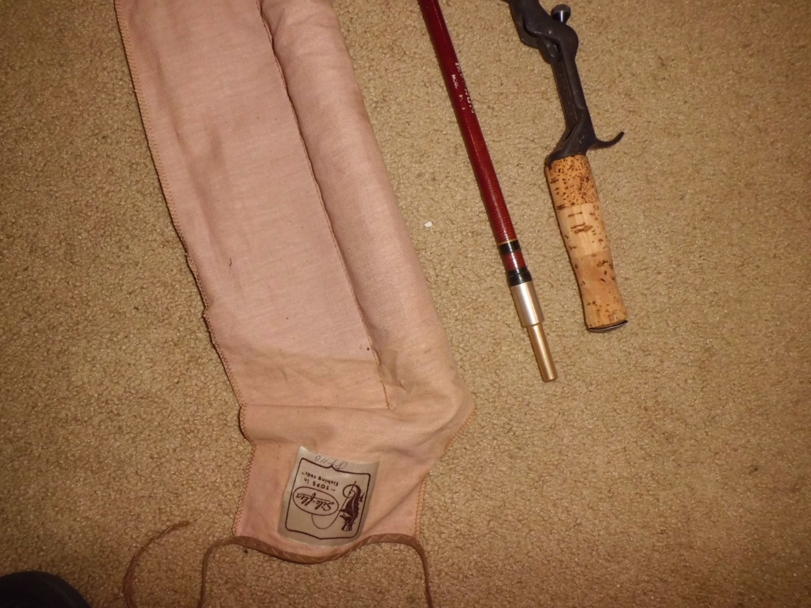 Vintage Silaflex PT110 Baitcasting 6′ Rod made in USA- 12lb test