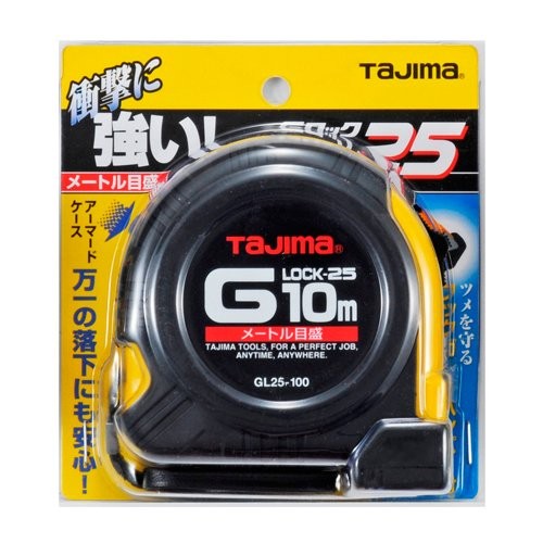 Tajima Convex 10m x 25mm G Lock 25 GL25100BL NEW
