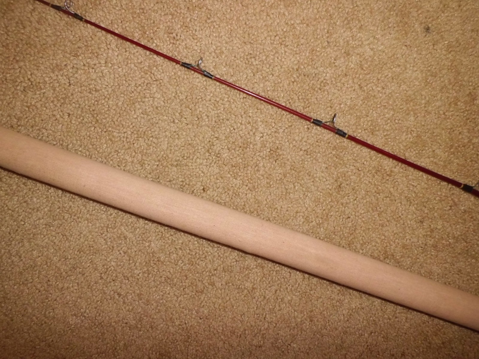 Vintage Silaflex PT110 Baitcasting 6′ Rod made in USA- 12lb test