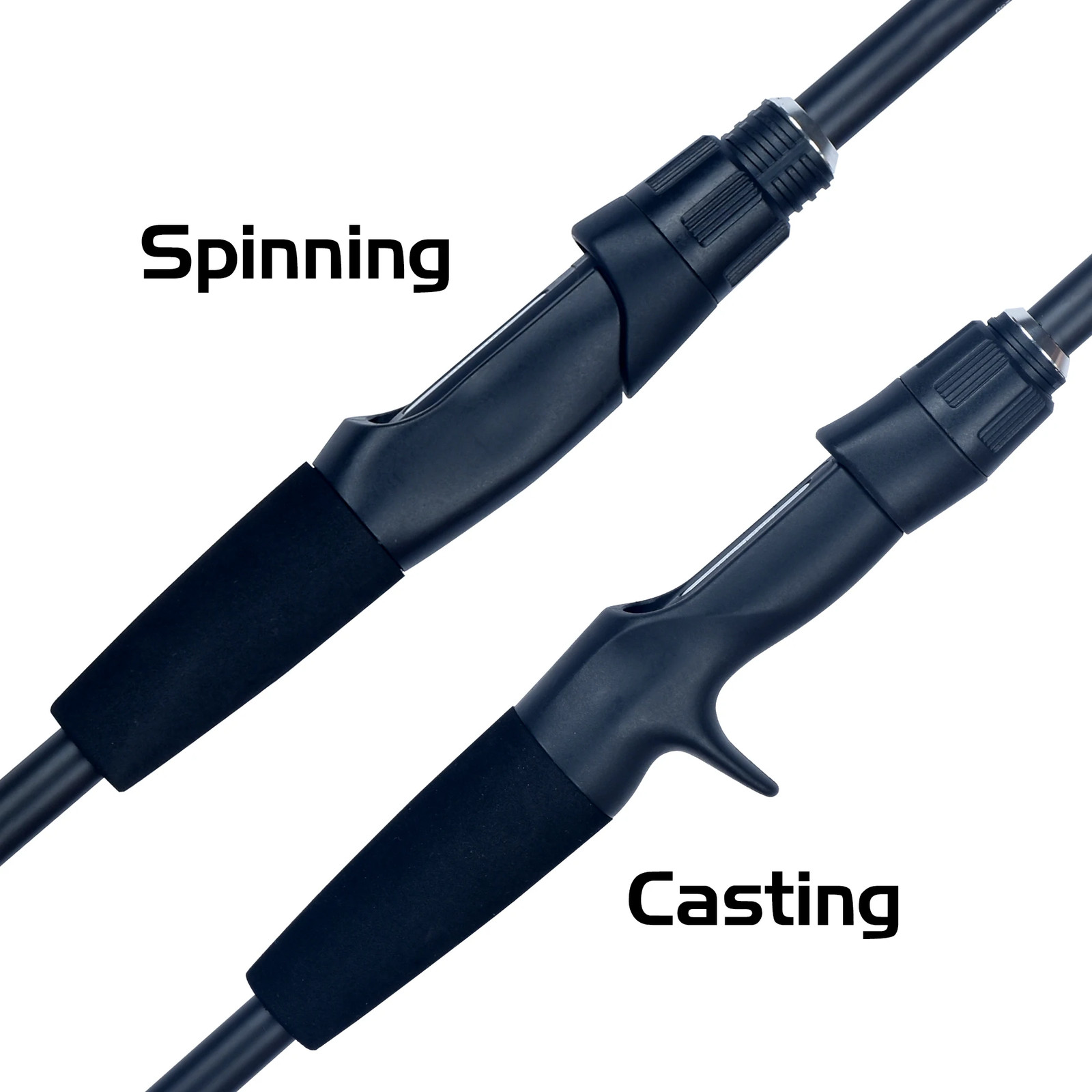 Phishger Spinning Baitcasting Travel Carbon Mini Goods For Fishing Rods Casting