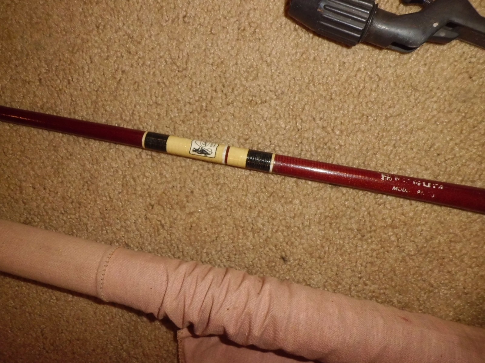 Vintage Silaflex PT110 Baitcasting 6′ Rod made in USA- 12lb test