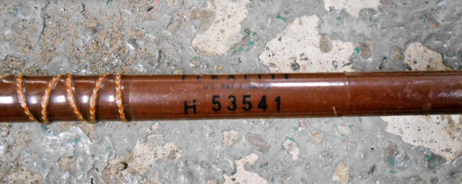 Vintage FENWICK Feralite FF84 Fly 8’6″ Rod- USA- #H53541 fly line 5-6