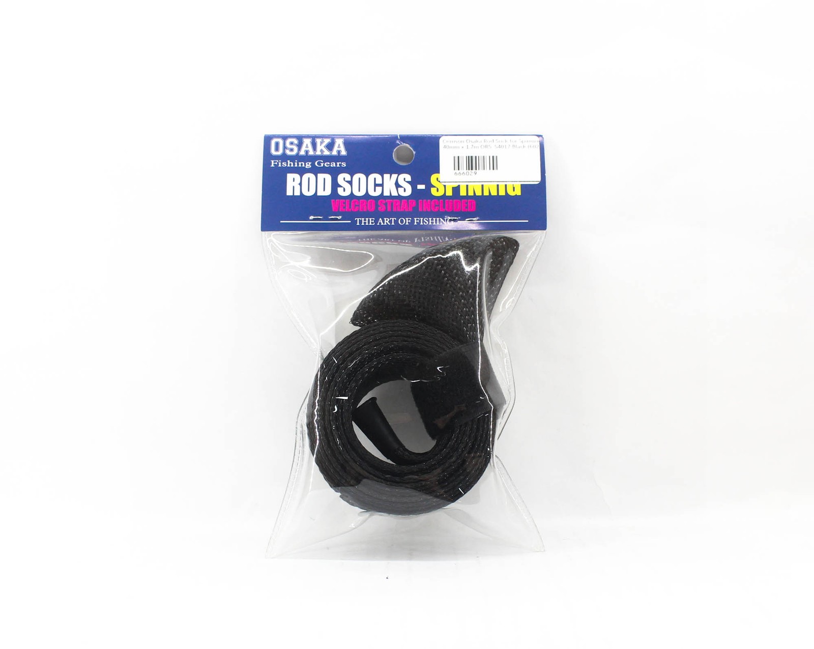 Crimson Osaka Rod Sock for Spinning 40mm x 1.7m ORS-S4017 Black (6029)