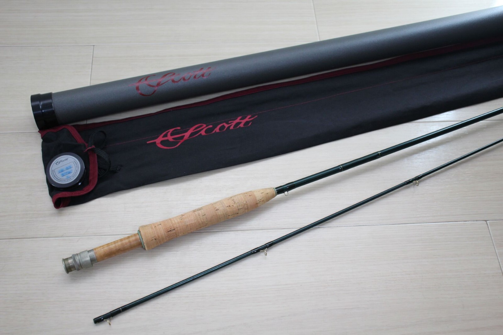 Vintage Scott SES 864 Fly Rod 8’6″ #4 2pc Eclipse Series w/ Tube M149