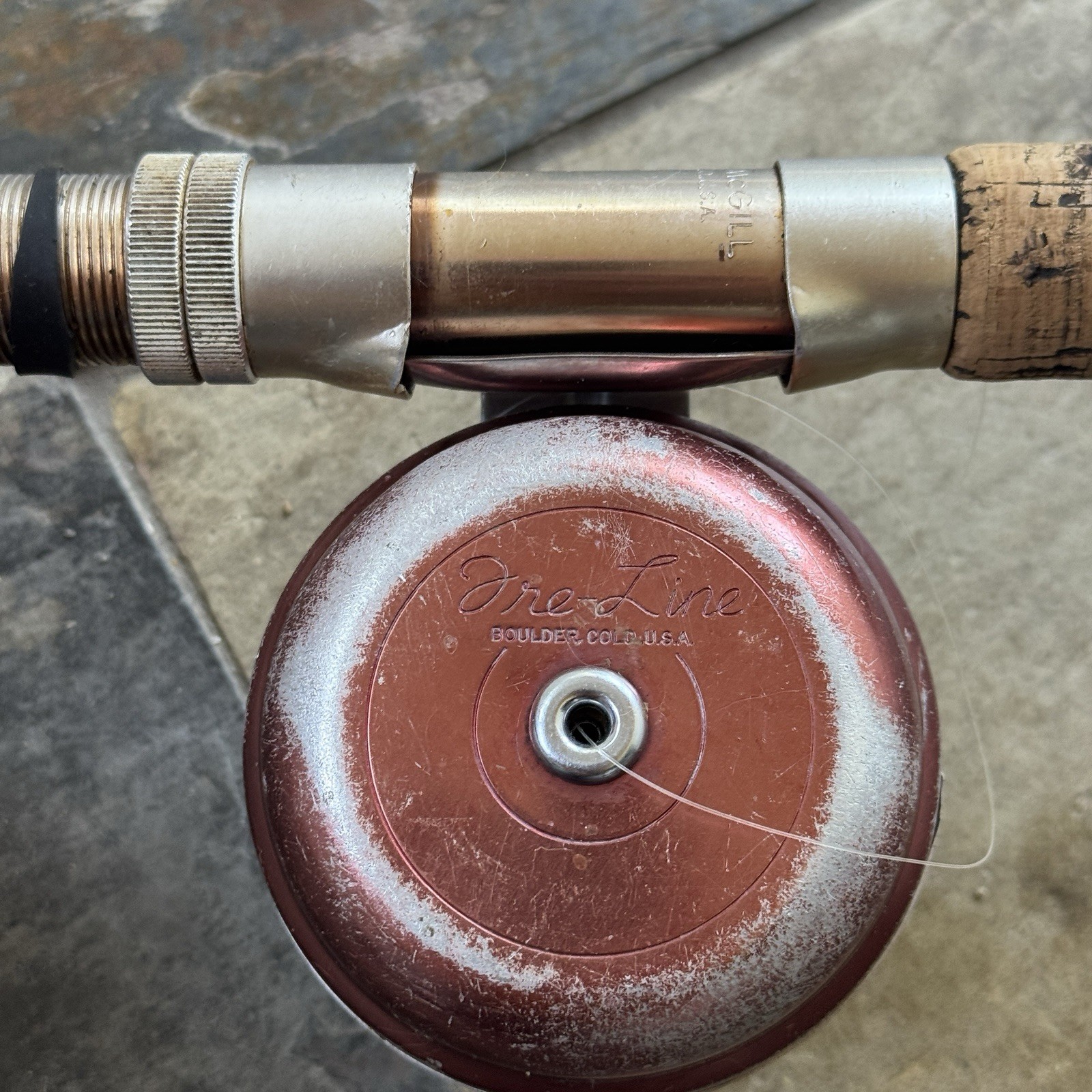 Vintage WRIGHT & McGILL 7’ Fly Rod And Reel Made In USA