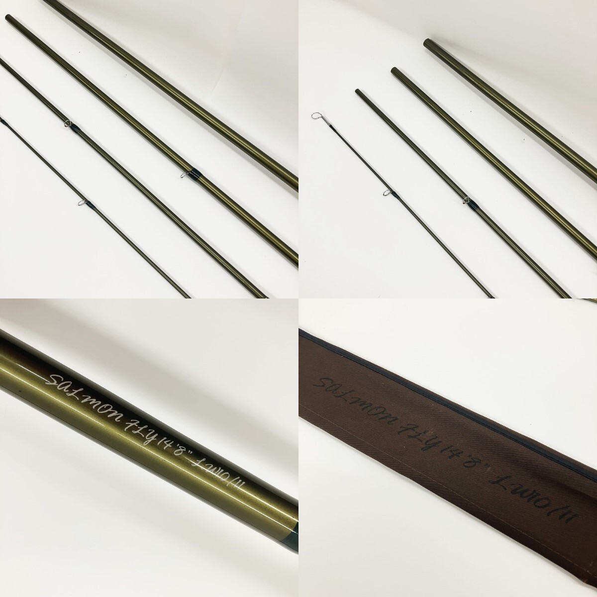 Aventik Salmon Fly Rod 14.8ft 10/11 Trout Rod with Rod Bag Case