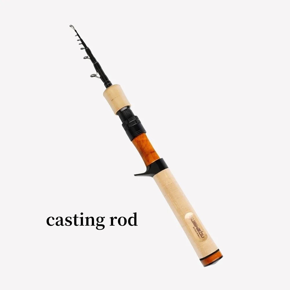 Telescopic Fishing Rod Trout Travel Rod High Carbon Fiber Ultra-Light Fast Rod