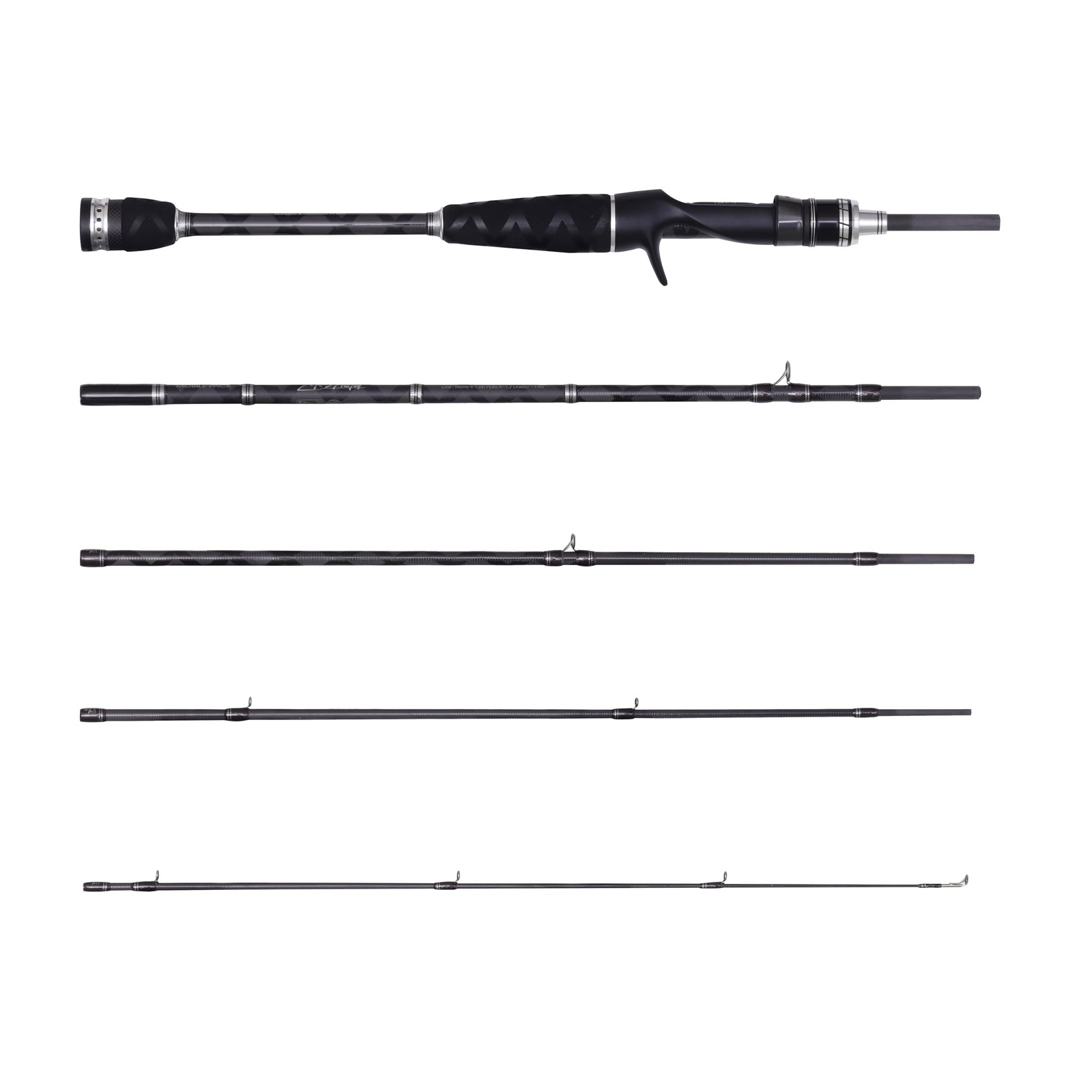 Abu Garcia XrossField XSFC-645ML-MB Mobile Multi Piece Fishing Rod Travel
