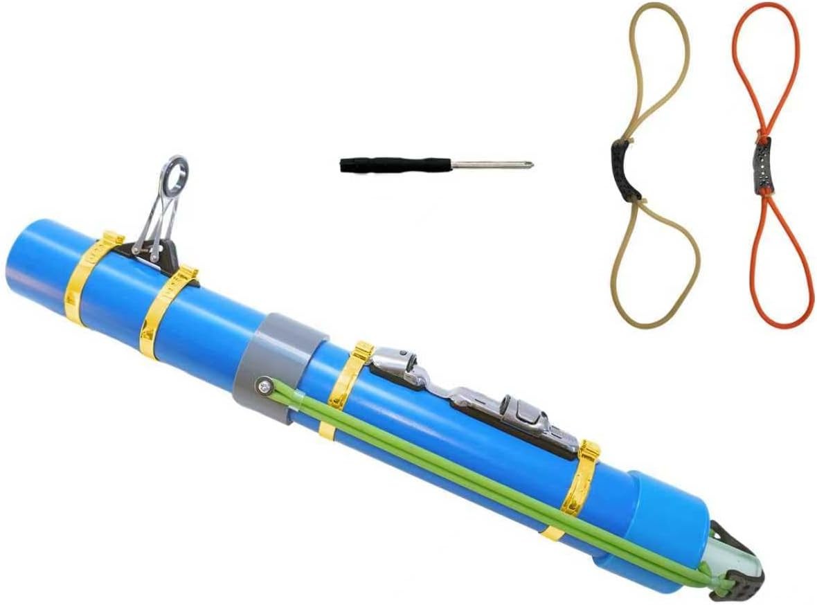 Portable Fishing Catapult Rod Durable & Lightweight Telescopic Lure & Bait