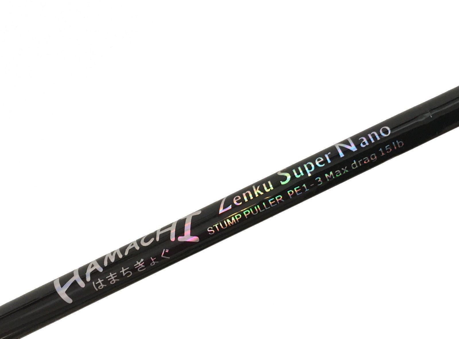 2022 Hamachi Zenku Stump Puller Nano Jig 5’2 PE 1 – 3 Japanese fishing rod SPIN