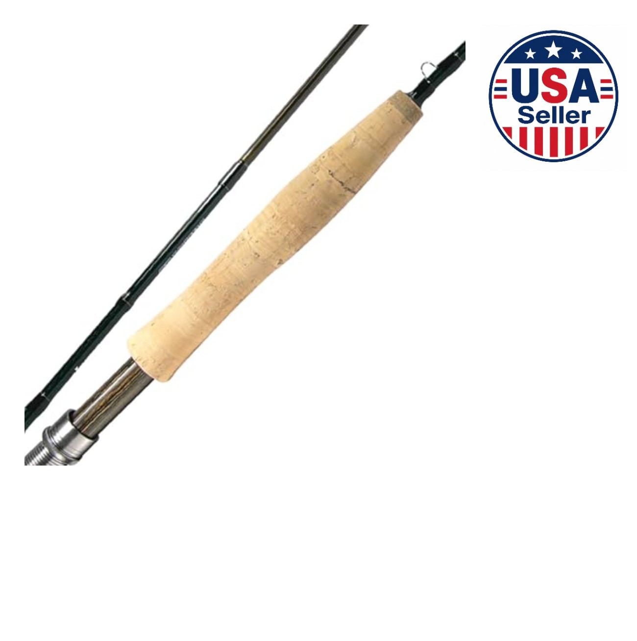 Fly Rod 7 Feet 2 Piece Fast Action Lightweight Graphite 4wt Full Wells Grip