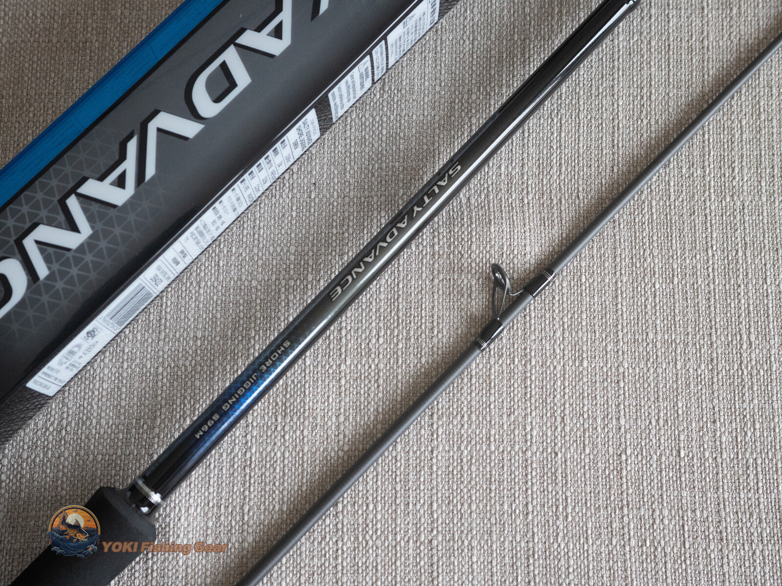 Shimano 19 Salty Advance SHORE JIGGING S96M Spinning Rod A2-Watch Product Video