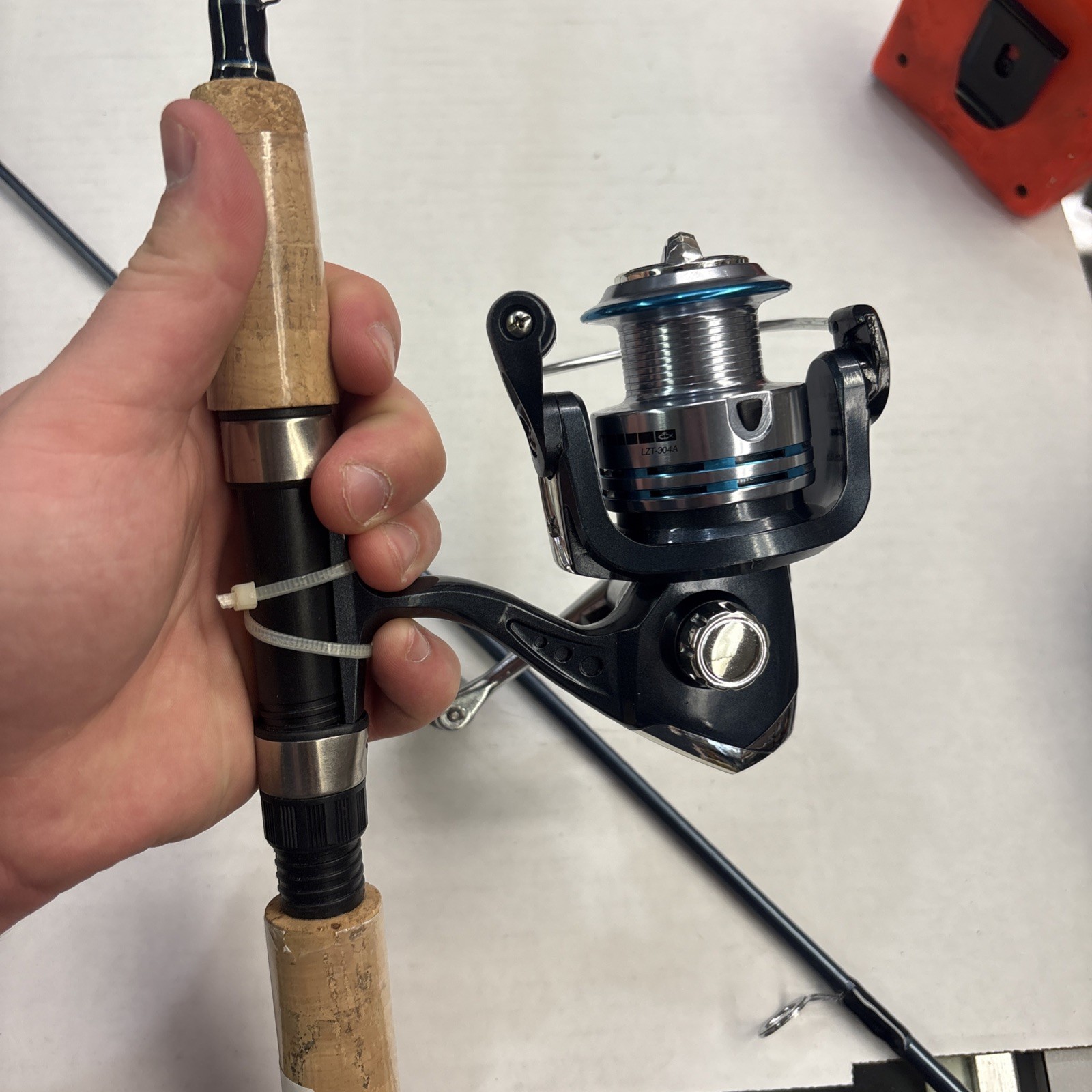 Lazerz Blue Series Tournament Dx Rod And Reel 6’ 6” Hi-Tech Fishing