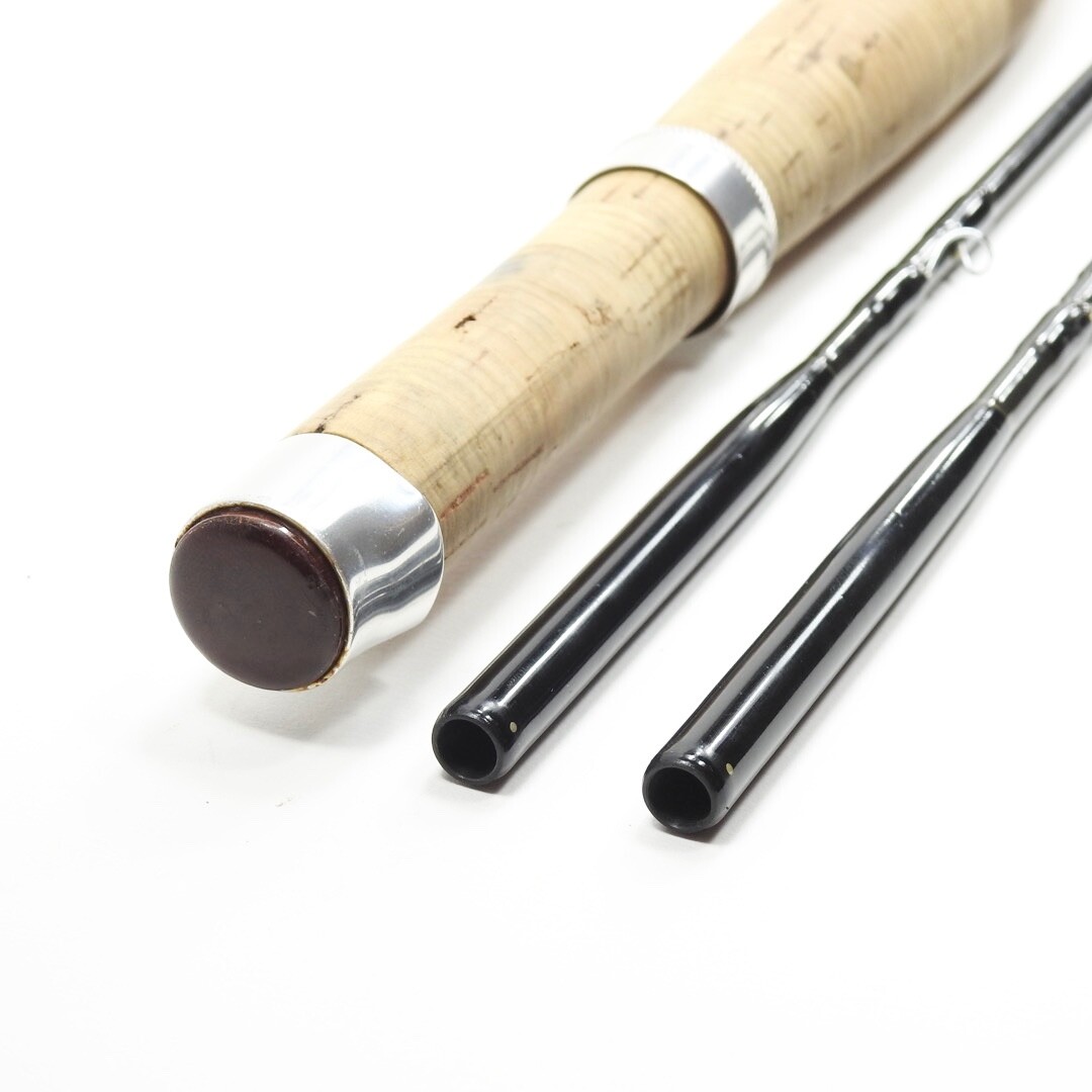 Russ Peak “Zenith” Graphite Fly Rod. 8’ 6” & 9’. 2-Tips. W/ Tube & Sock.