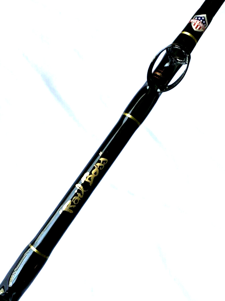 Seeker RR 60-6 1/2’C Rail Boss 50-80Lb trolling 6.5FtFishing Rod made in USA