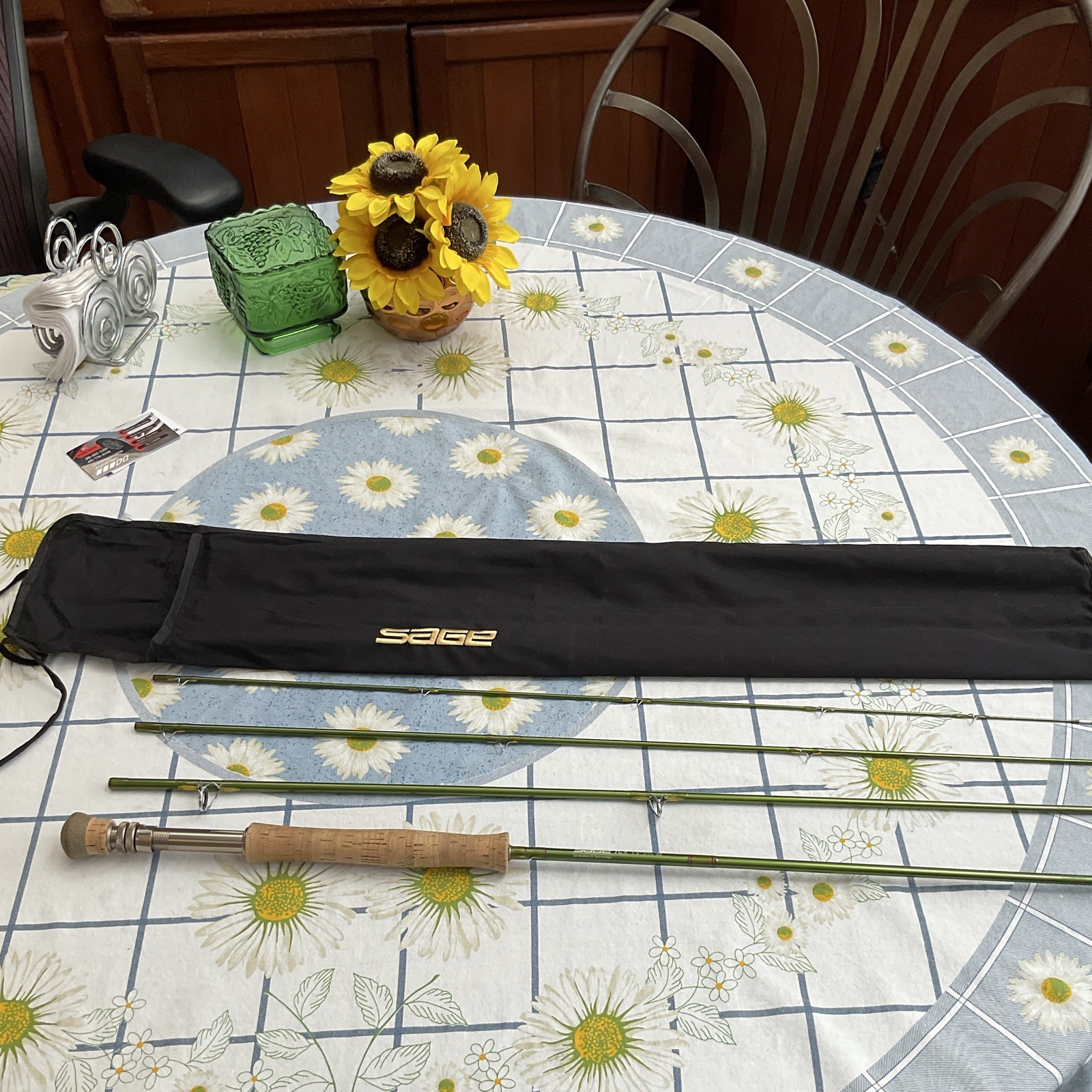 SAGE TCX 790-4 9’ 7wt 4pc Fly Rod Excellent condition Original tube / Sock