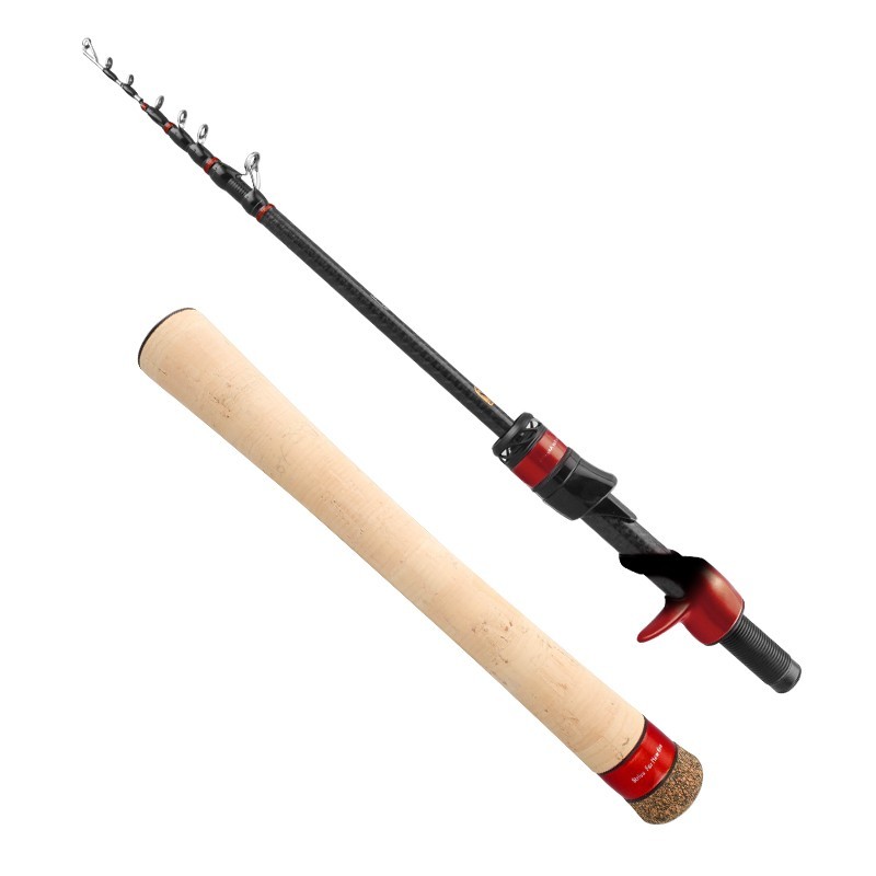 PURELURE New Telescopic 1.86m/2.10m FUJI Guide Travel Portable Lightweight