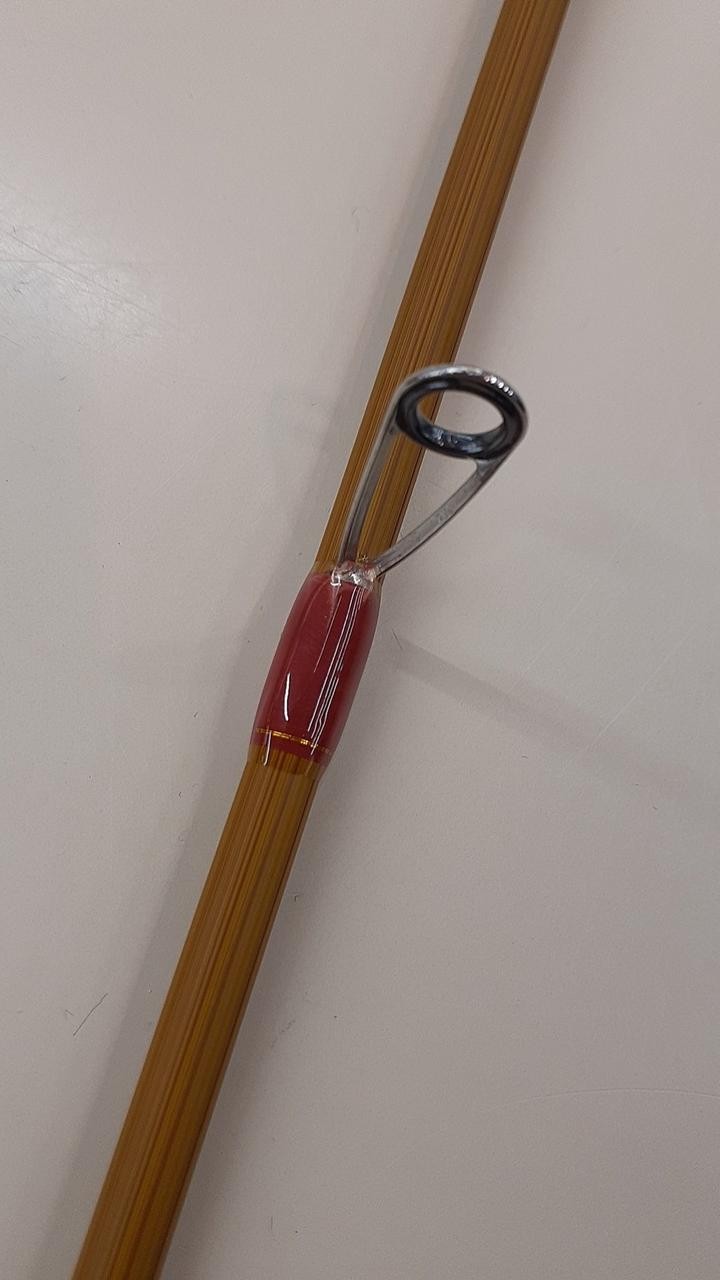 Hayashi MSC-80 Eging Rod 8ft 115g Fishing Gear with Crack in #9.10 Guide