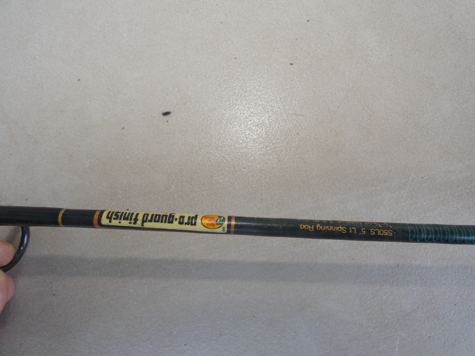 Bass Pro Shops Spiral Graphite 5 Ft 1 Pc Spinning Fishing Rod Light Action