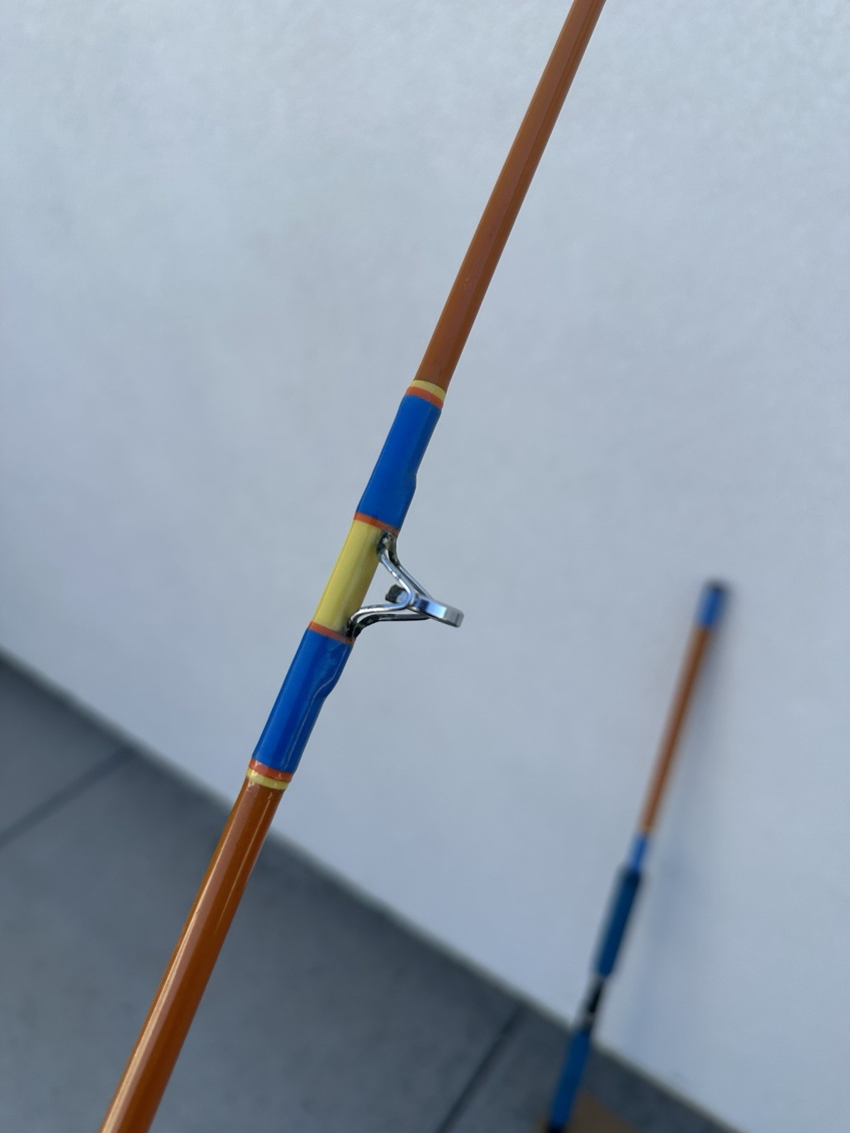 Kencor Tenlew Magnaglas 610-86C Conventional Fishing Rod 2 Piece 8’6” 10-40lb