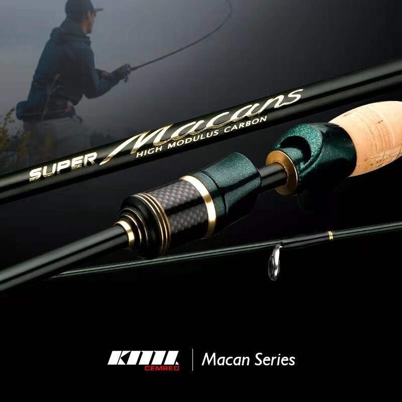 Macan Carbon Travel Rod~Casting or Spinning~3 lengths~Ultra Light