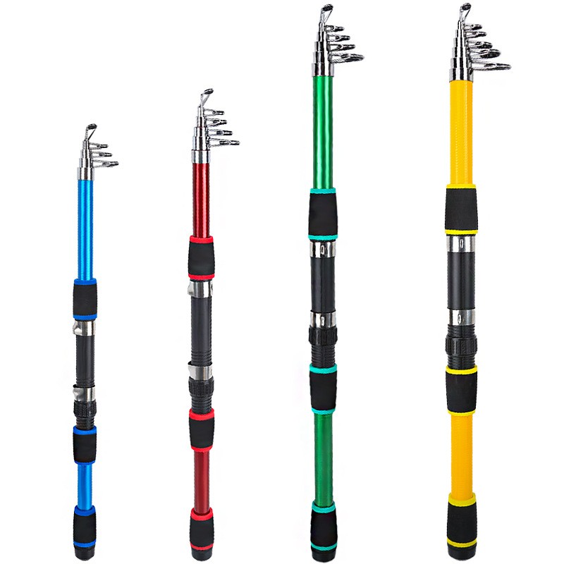 1.8M-3.0M Telescopic Fishing Rod Lightweight Fishing Rod Spinning Fishing Pole