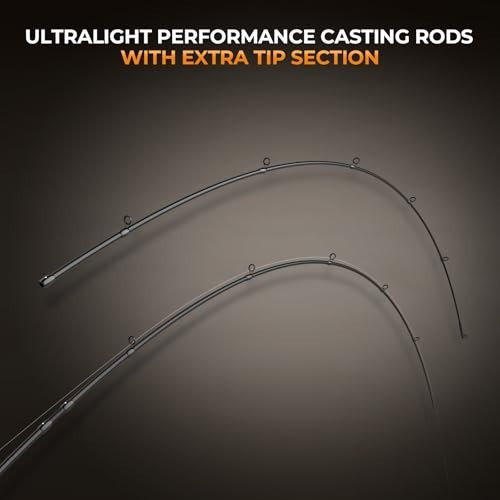 Ultra-Light Finesse Fishing Rods – 2pc & 3pc Travel Design, IM6 Graphite, Twin-T