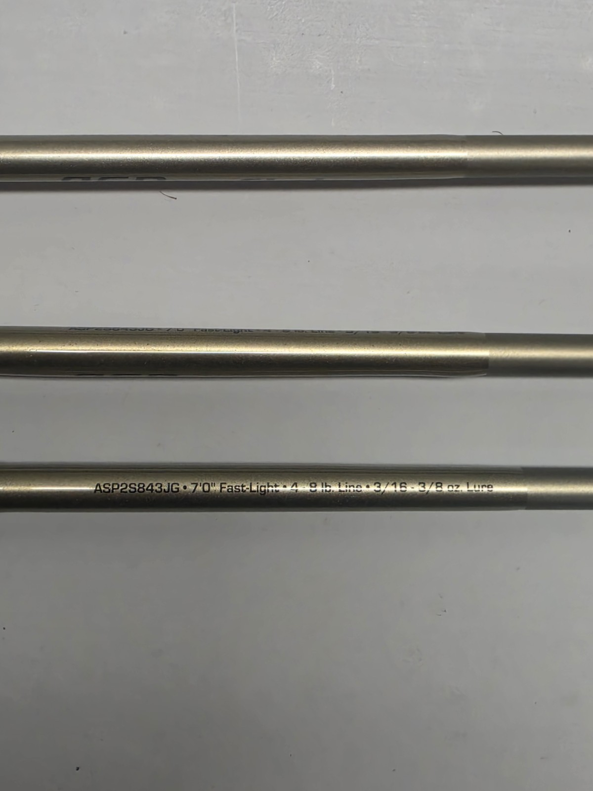 (LOT OF 3) All Star Panfish Spinning Rod 7’0 Fast Light